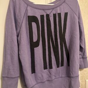 PINK Victoria's Secret Lavender Sweatshirt